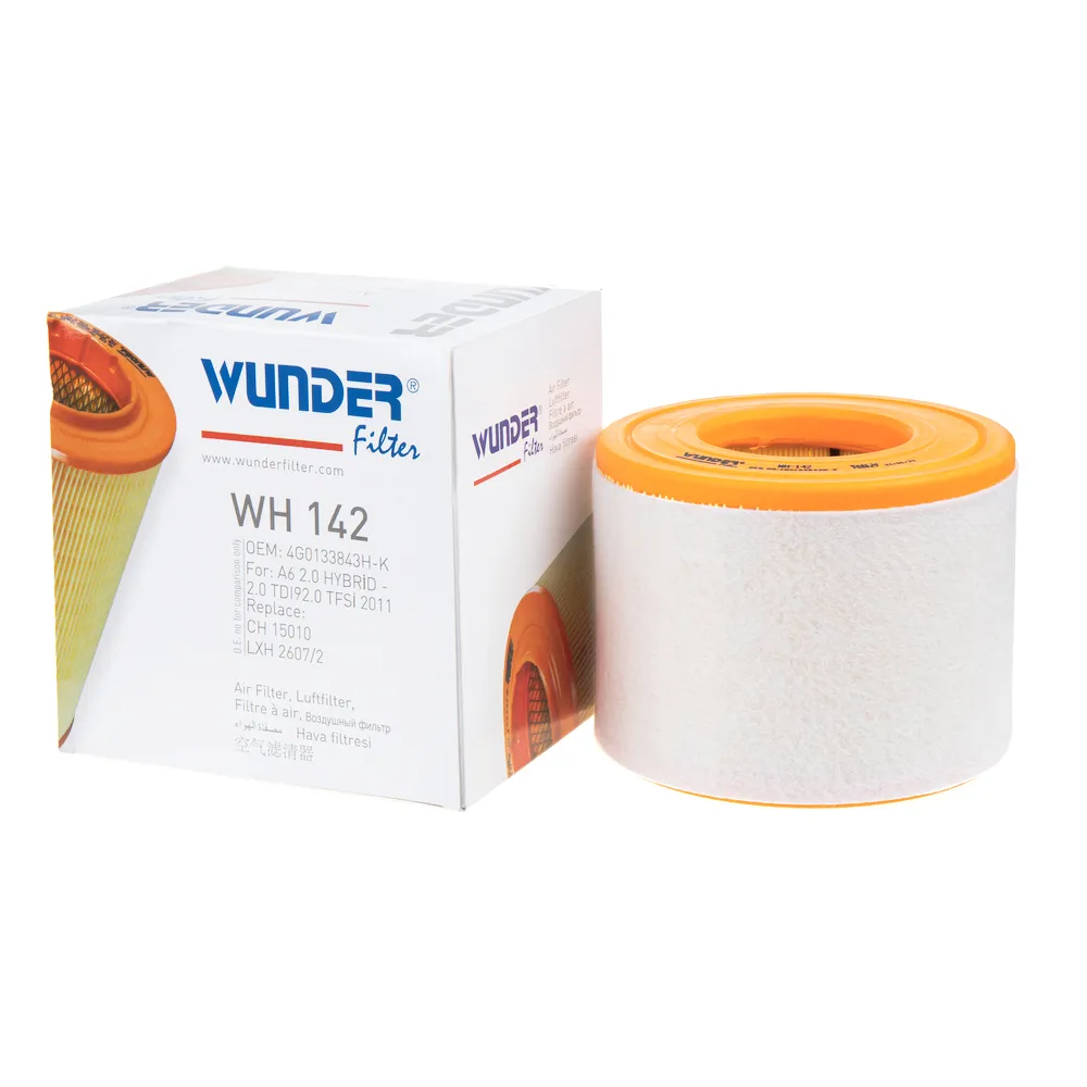 Фильтр воздушный AUDI A6 2.0 TFSI, 2.0 TDI 3/11-> WUNDER FILTER WH142