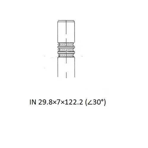 Клапан ДВС ZIKMAR Z17457R