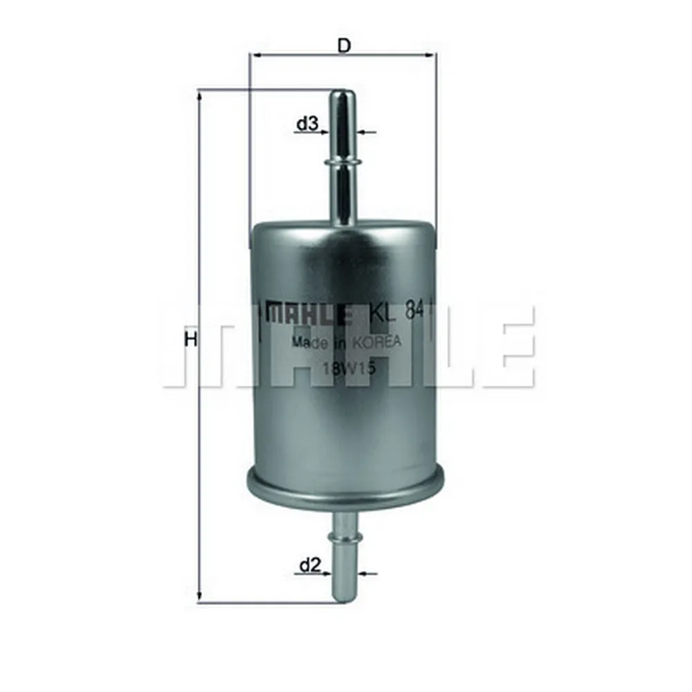 Фильтр топливный KNECHT/MAHLE KL 84