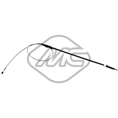 Трос ручника VW CADDY III ALL (DRUM BRAKE) DX/SX-RH/LH Metalcaucho 83772