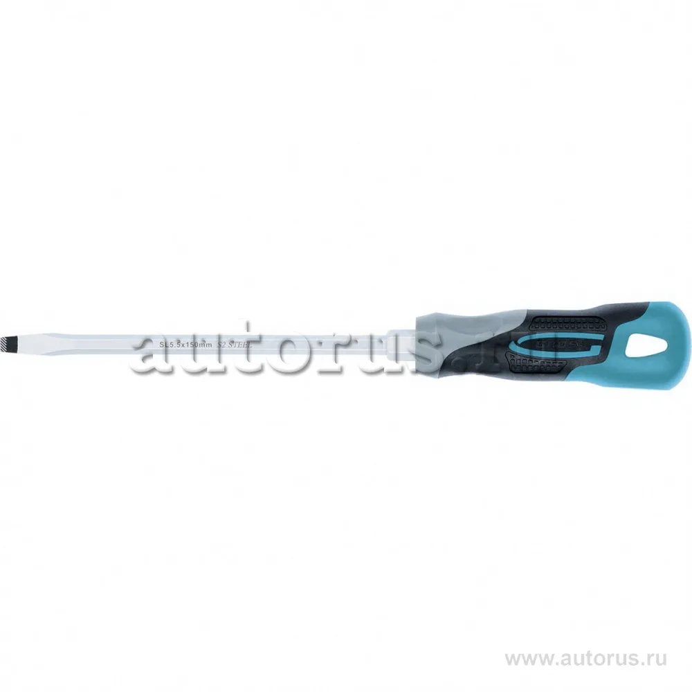 Отвертка SL5, 5x150 мм, S2, трехкомпонентная рукоятка GROSS 12112