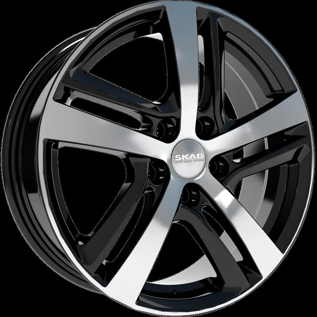 Диск литой R17 6.5J 5x114.3/67.1 ET48 СКАД Сеул алмаз 2840605