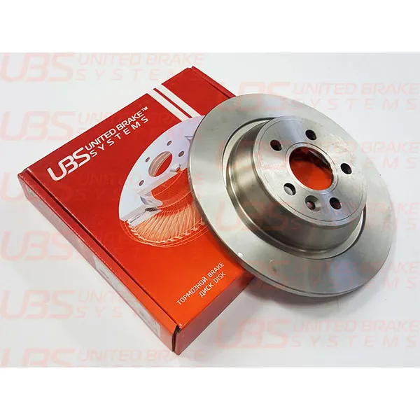 Диск тормозной для FORD GALAXY 06-/ KUGA 08-/ MONDEO 07-/ S-MAX 06- задний не вент., 1шт. UBS B2201002