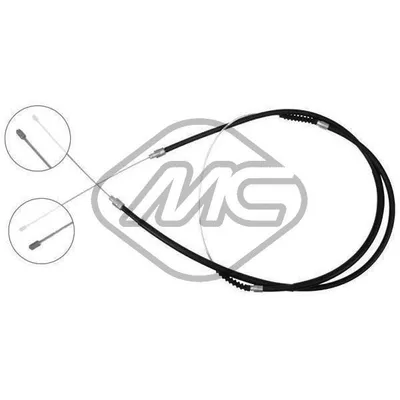 Трос ручника CIT JUMPER Metalcaucho 80829