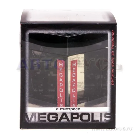 Ароматизатор MEGAPOLIS гелевый банка антистресс FKVJP MGSL-101