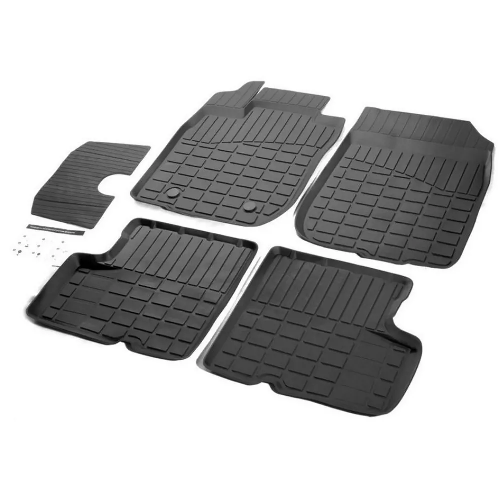 Коврики салона литьевые, RIVAL, для Renault Duster 2WD 2011-2015/ Nissan Terrano III 2WD 2014-2016 Nissan, Renault Terrano, Duster 64701001