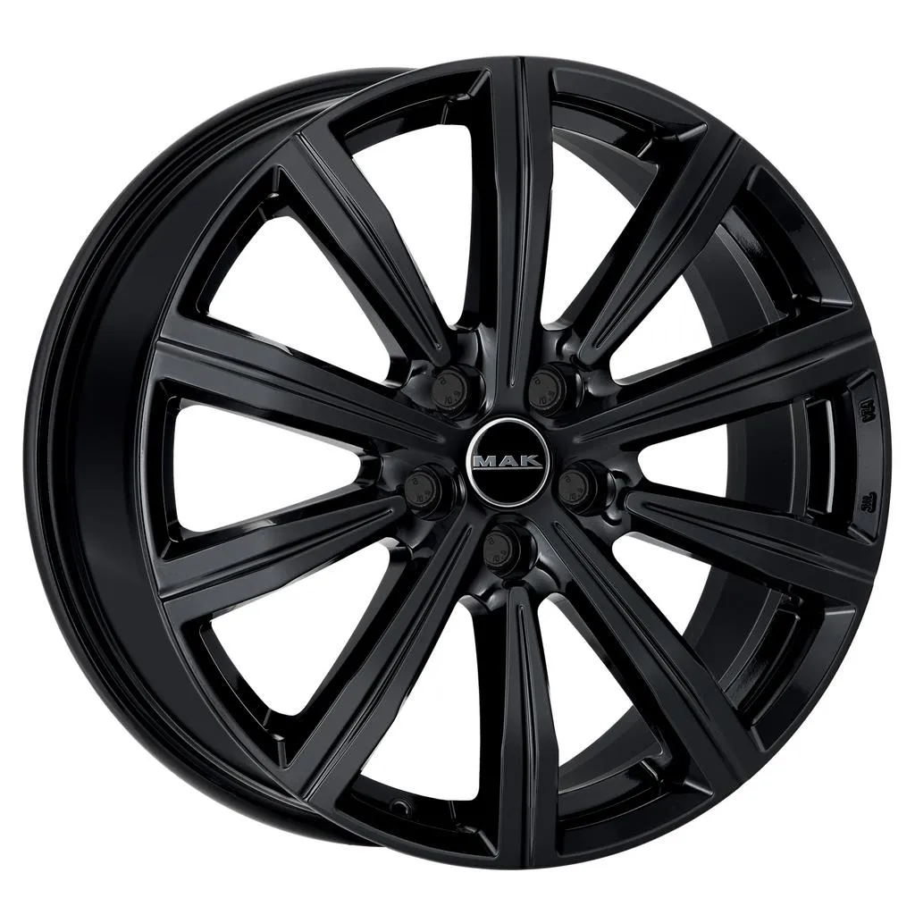 Диск литой R19 8J 5x108/63.4 ET45 MAK Birmingham Gloss Black F8090IRGB45GD3X