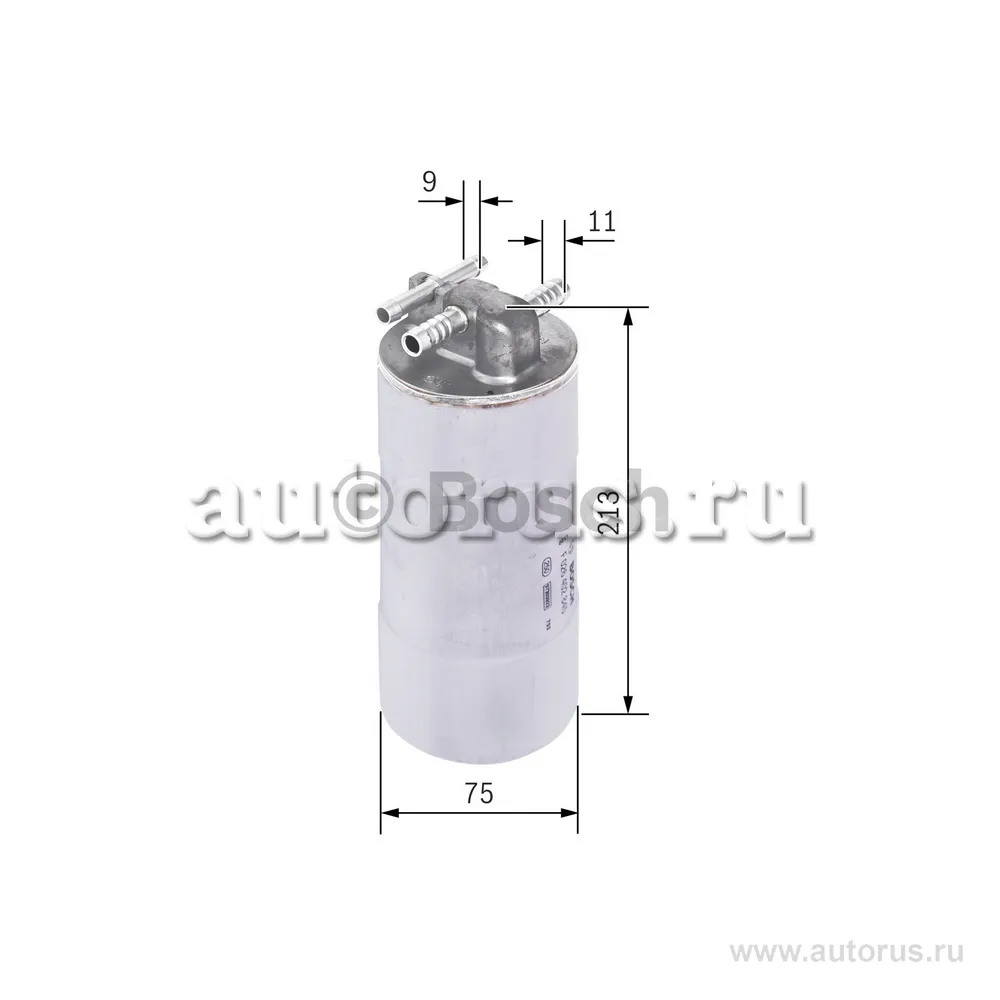 Фильтр топливный VAG AUDI A6 2.7D-3.0D 04-11 BOSCH F 026 402 845