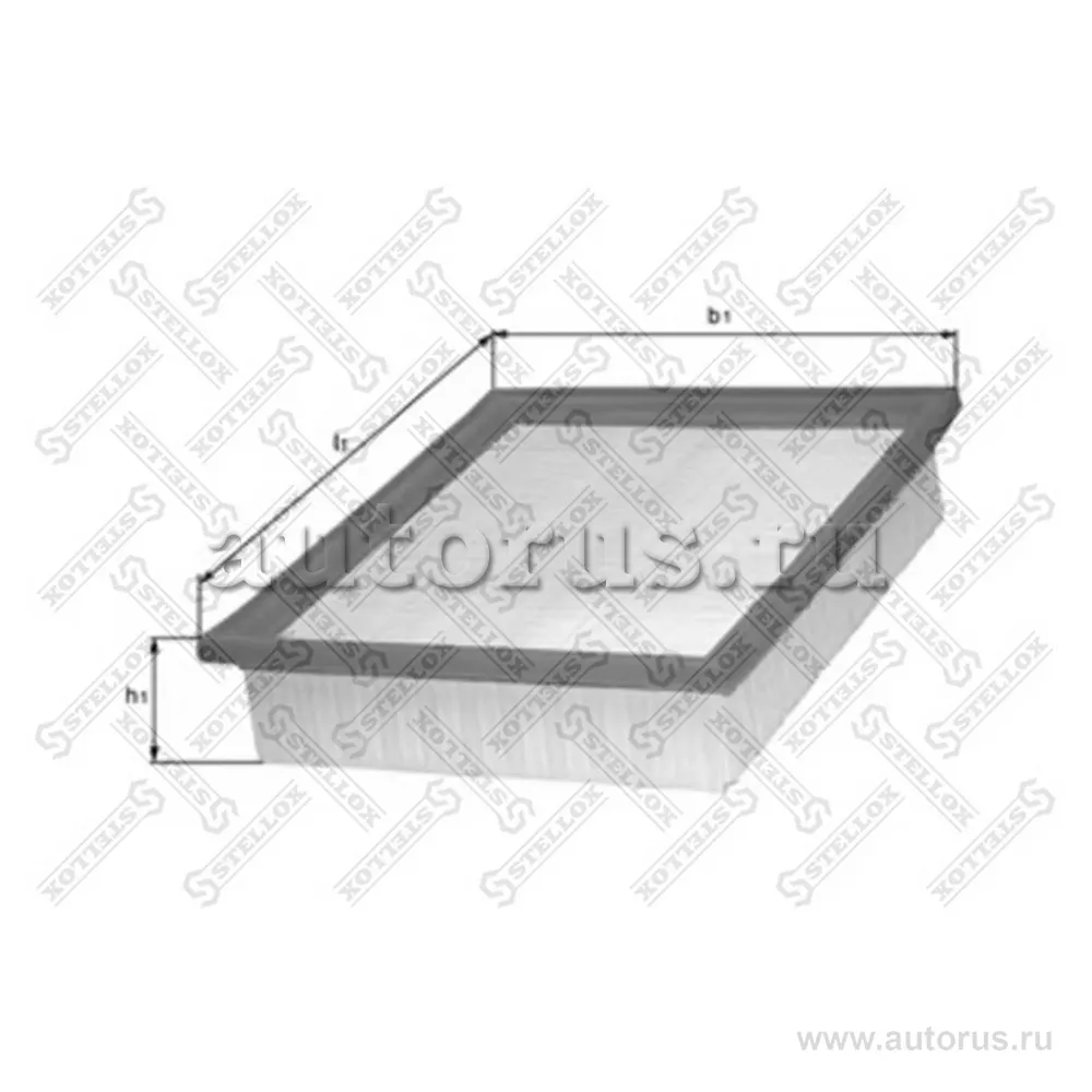 Фильтр воздушный Citroen C3/C2/Berlingo 1.1i/1.4i 02> STELLOX 71-01257-SX