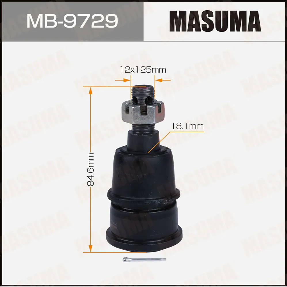 Шаровая опора MASUMA front MASUMA MB9729