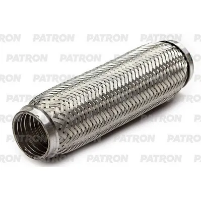 Гофра глушителя усиленная 50x250 InterLock AISI 304 PATRON ELVW50X250