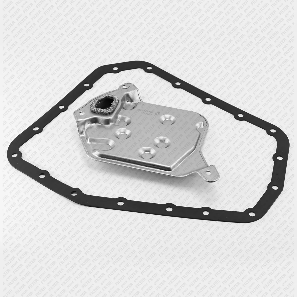 Фильтр АКПП с прокладкой TOYOTA Corolla 00->/Yaris 99->/Bb 00->/Echo 99->/P GREEN FILTER AF0122
