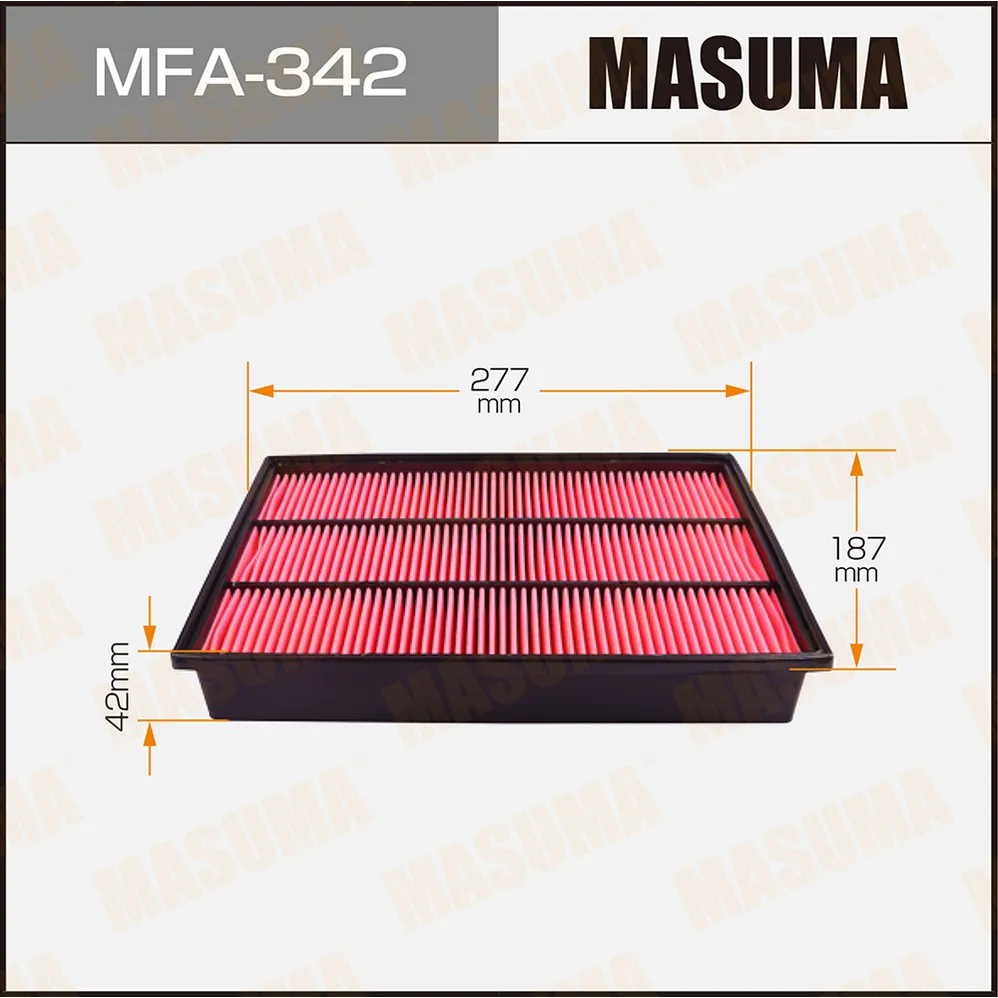 Фильтр воздушный NISSAN AVENIR MASUMA MFA-342