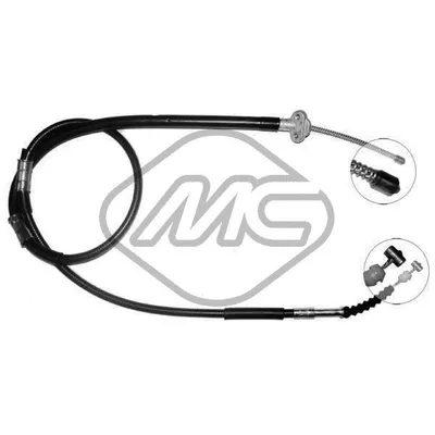 Трос ручника TOY STARLET DX-RH Metalcaucho 83410