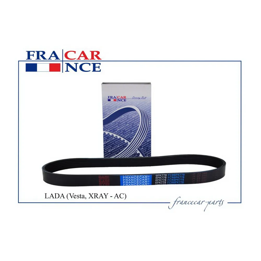 Ремень генератора 6PK0778 LADA Vesta XRAY-AC) FCR6PK778