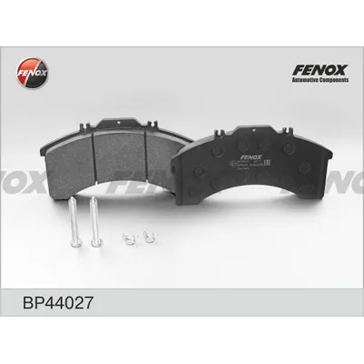Колодки тормозные дисковые IVECO EUROSTAR 440E38, 93-15 FENOX BP44027