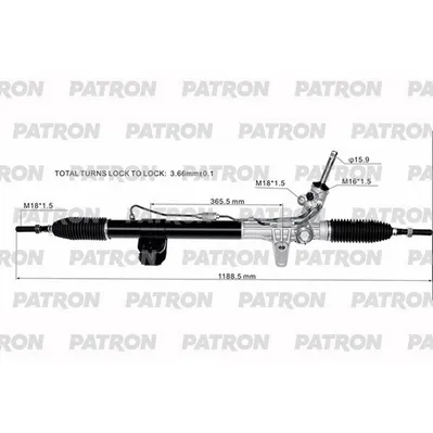 Рейка Рулевая DODGE DURANGO 2011-2015 JEEP GRAND CHEROKEE 2011-2 PATRON PSG3270