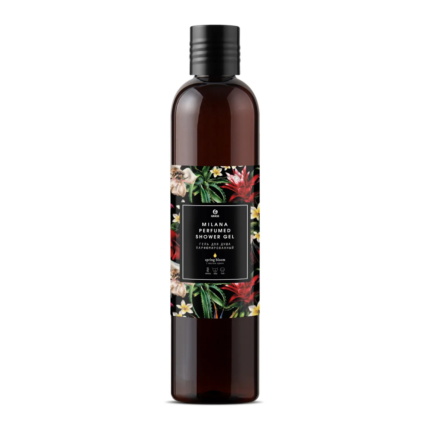 Парфюмированный гель для душа Milana Spring Bloom 350 мл.