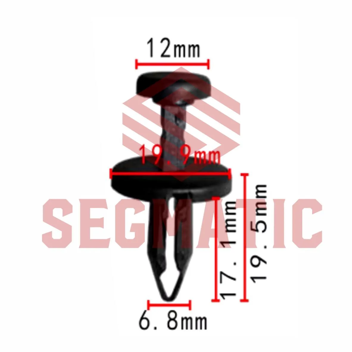 Клипса пластмассовая CHRYSLER/DODGE/JEEP/MOPAR SEGMATIC SG70203260