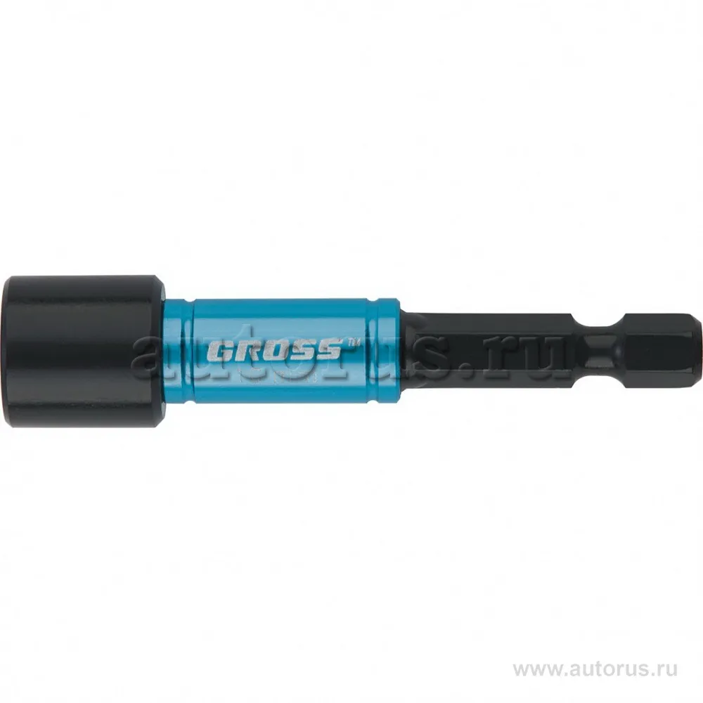 Бита с торцевой головкой, магнит. Nut-Driver, 10 мм, S2 Gross 11619 GROSS 11619