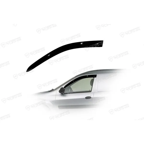 Дефлектора на окна Ларгус 2012, 2021 2-х дв. Cobra tuning V0029