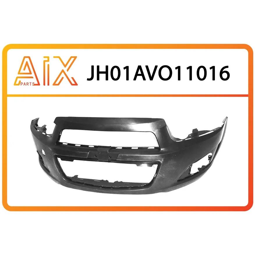 Бампер передний с отверстиями AIX JH01-AVO11-016