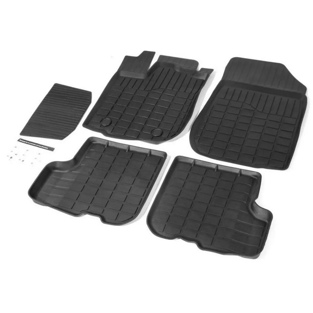 Коврики салона литьевые, RIVAL, для Renault Sandero II/Sandero Stepway II 2014-2018 2018- Renault Sandero, Sandero Stepway 64703001