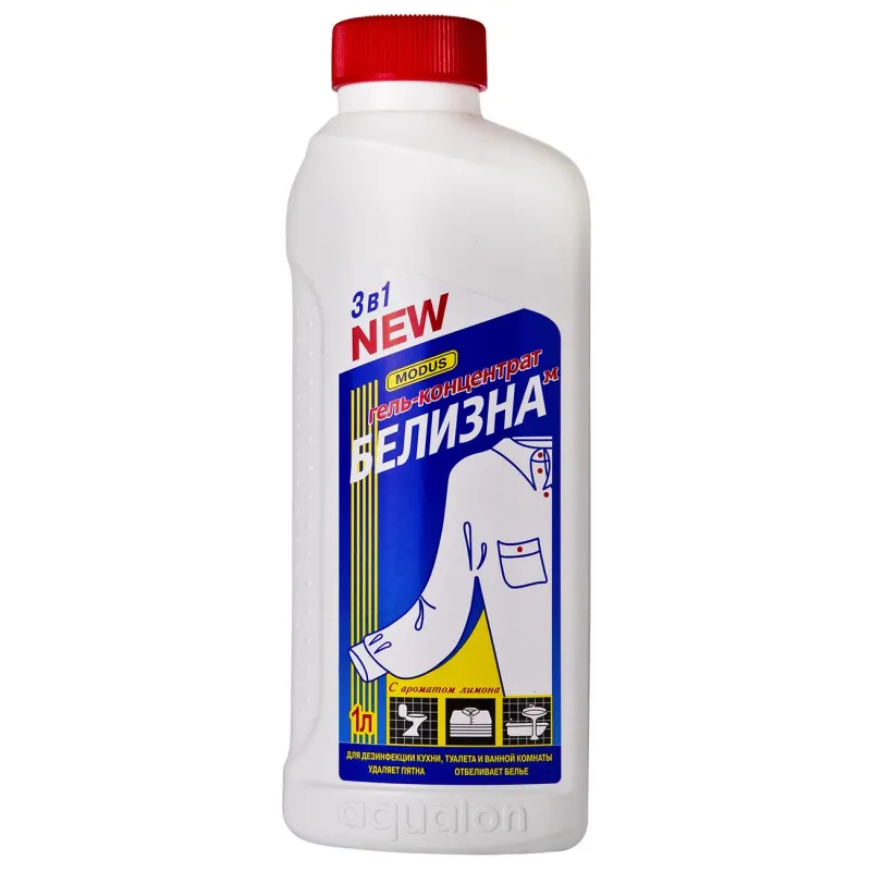 Отбеливатель MODUS гель-концентрат Белизна-М, 1л 1656559