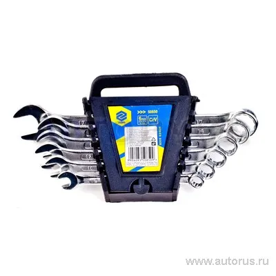 Набор ключей комбинированных 8-17 мм 6пр TOYA 50850