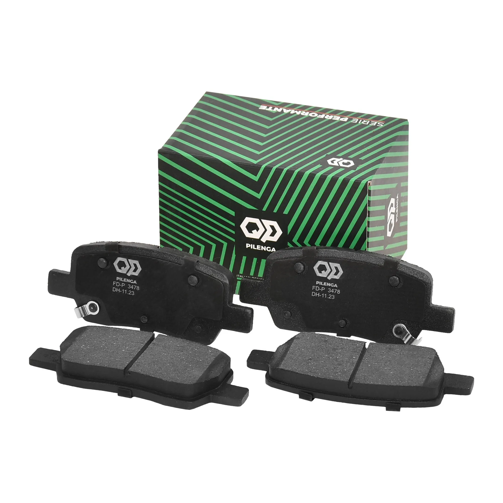 Колодки тормозные дисковые задние для HYUNDAI/KIA SORENTO PILENGA FD-P 3478