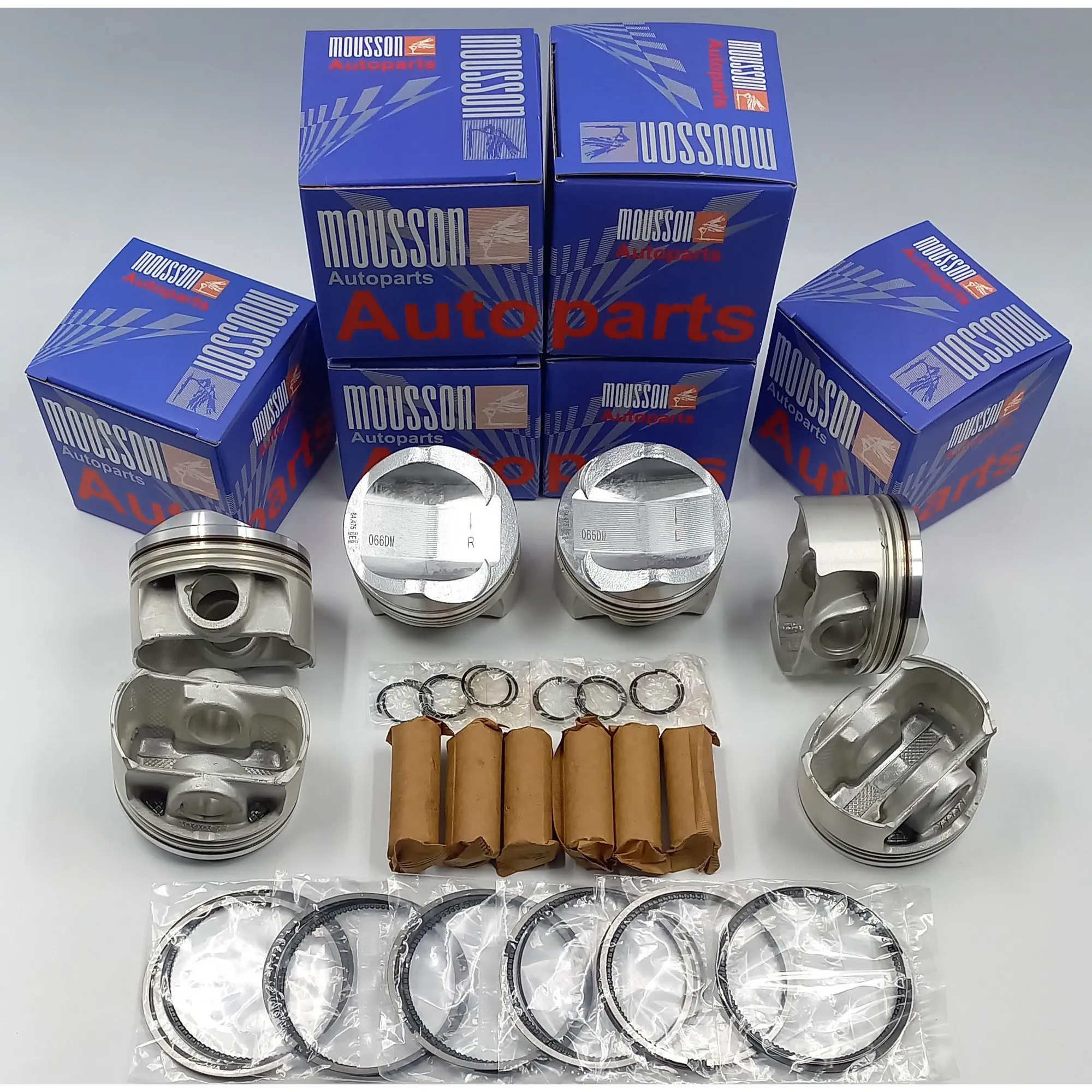 Поршень кольца комплект VW 3.0 EA837 22mm на 1 цилиндр MOUSSON SPR30EA83722STD