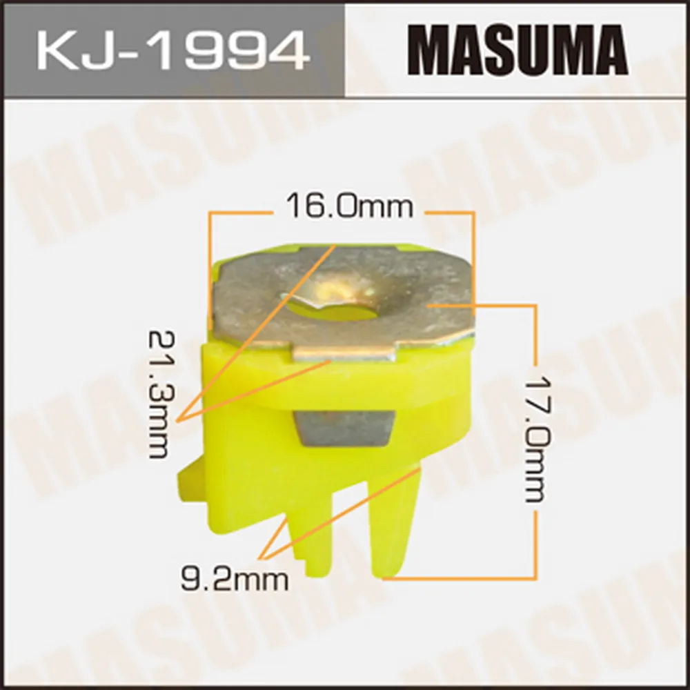 Клипса автомобильная MASUMA KJ-1994