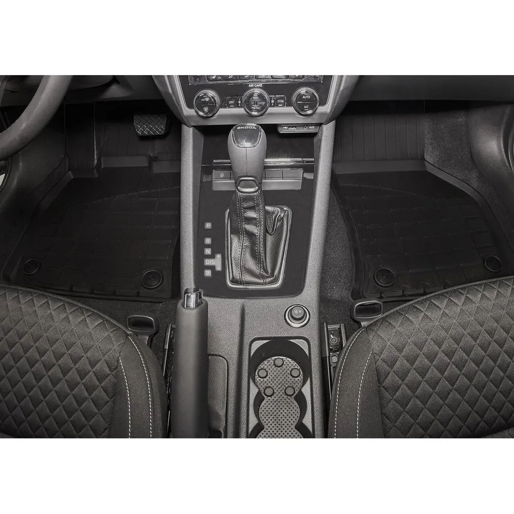 Коврики салона литьевые, RIVAL, для Skoda Octavia A7 2013-2020/ Octavia A8 2020- кроме авто с акусти Skoda Octavia 65101001