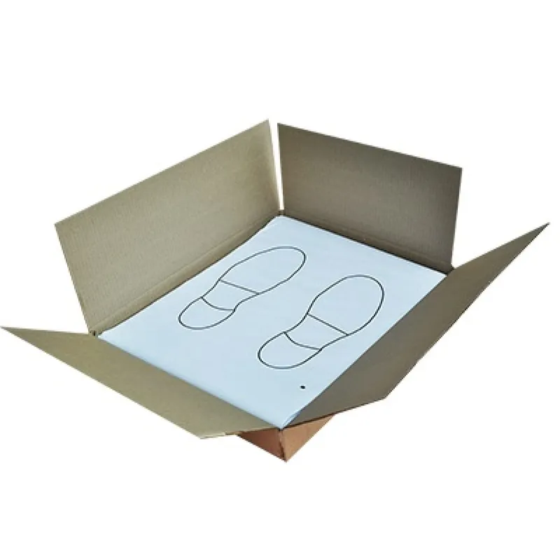 Коврики бумажные двухслойные Следы ног (бумага на пол), 500 шт ACG 1022337