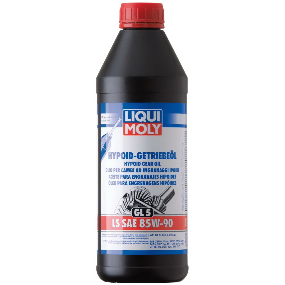 Масло трансмиссионное Hypoid-Getrieb. LS 85W-90 GL-5 (1л) LIQUI MOLY 1410 / 8039