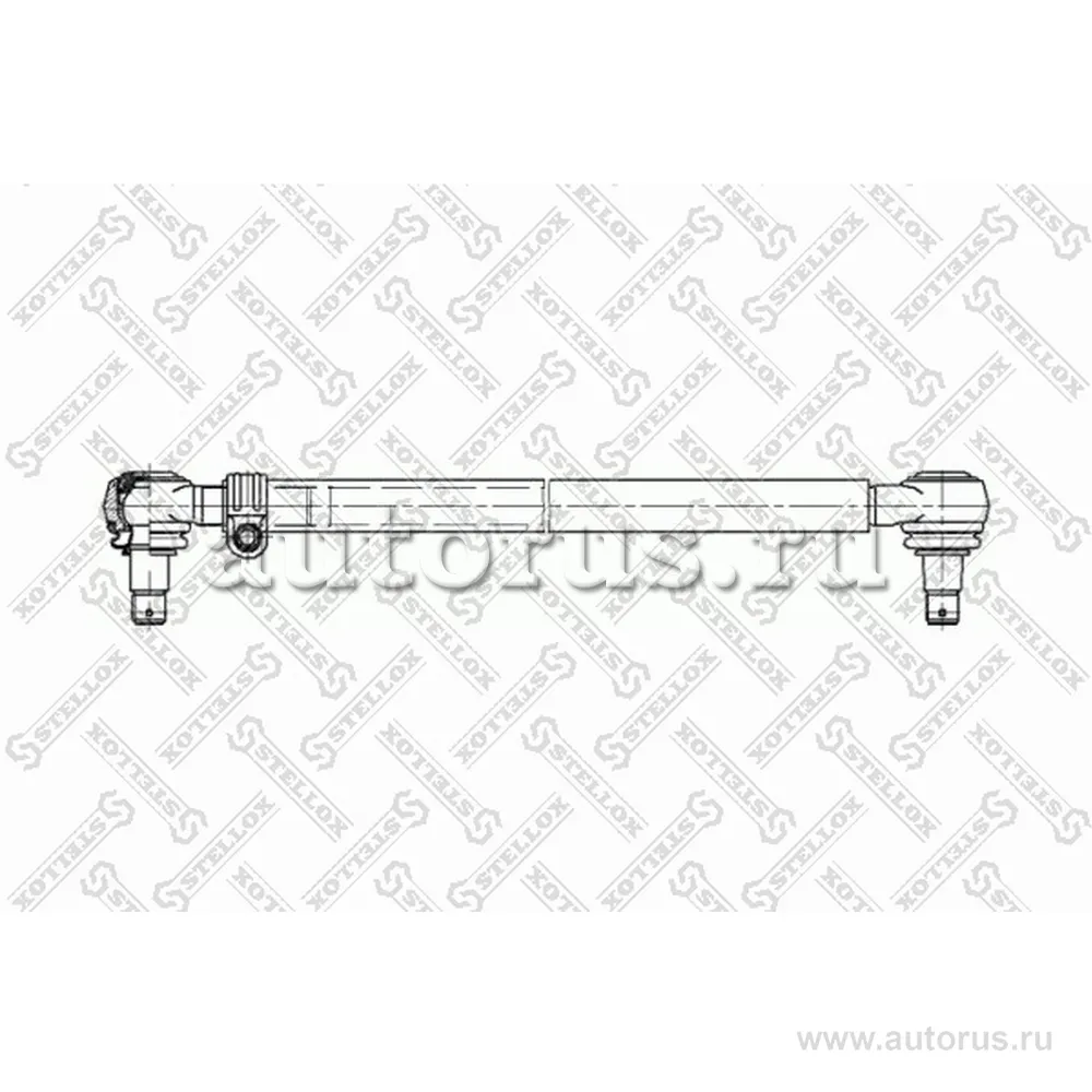 Тяга рулевая прод L1066 d40Omn MB O40 STELLOX 8435129_SX