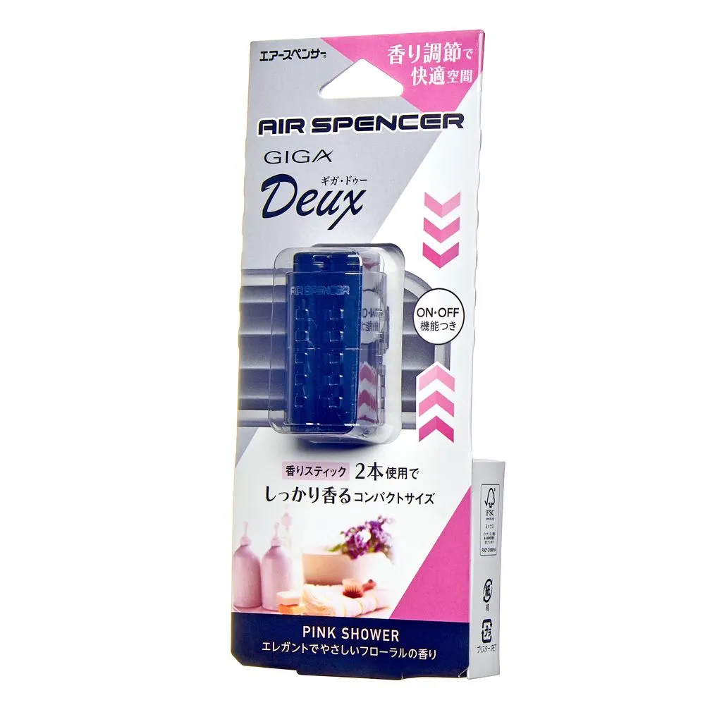 Ароматизатор на кондиционер GIGA DEUX PINK SHOWER EIKOSHA W-00