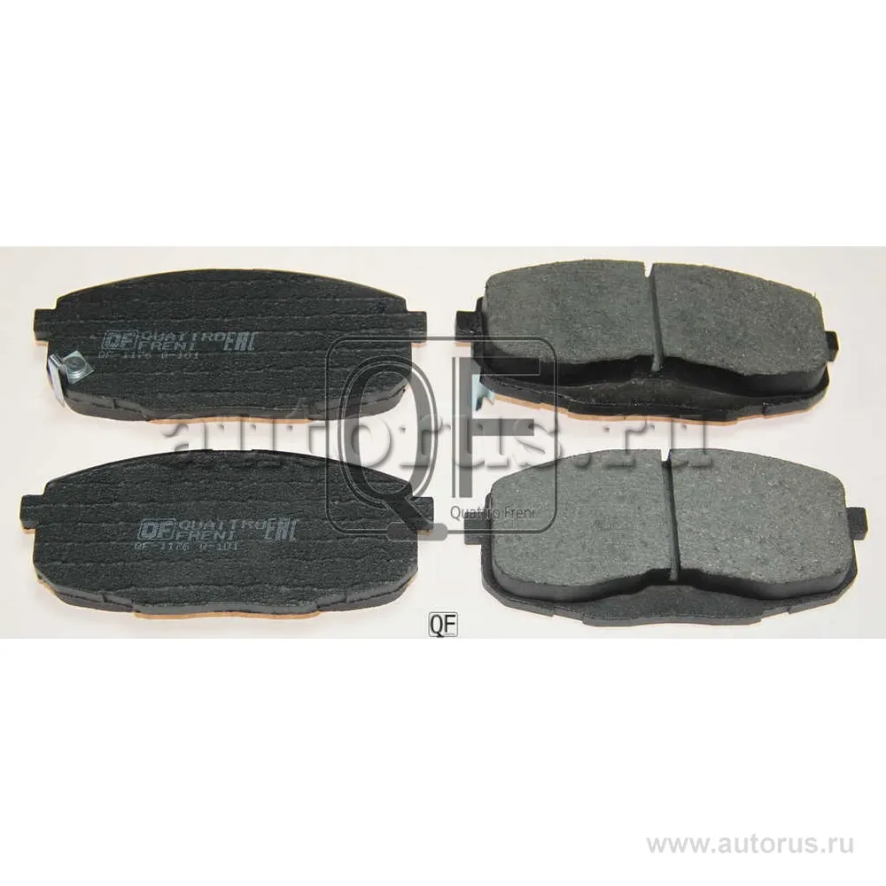 КОЛОДКИ ТОРМОЗНЫЕ FR С МЕХАНИЧЕСКИМ ДАТЧИКОМ KIA SEED HYUNDAI I30 QUATTRO FRENI qf67602
