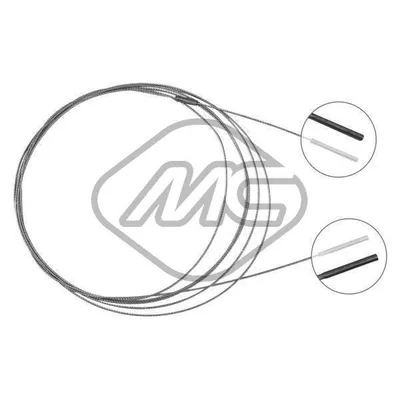Трос газа PASSAT DS-TD Metalcaucho 83821