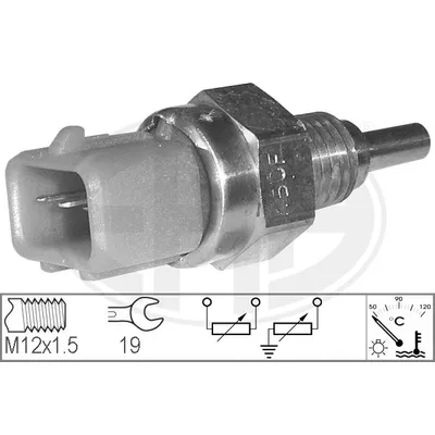 Датчик температуры охлаждающей жидкости KIA Spectra/Shuma/Sephia II/Rio I ERA 330635