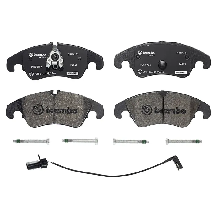 Колодки дисковые передние XTRA/ Audi A4 3.0TDi Quattro/3.2FSi BREMBO P85098X