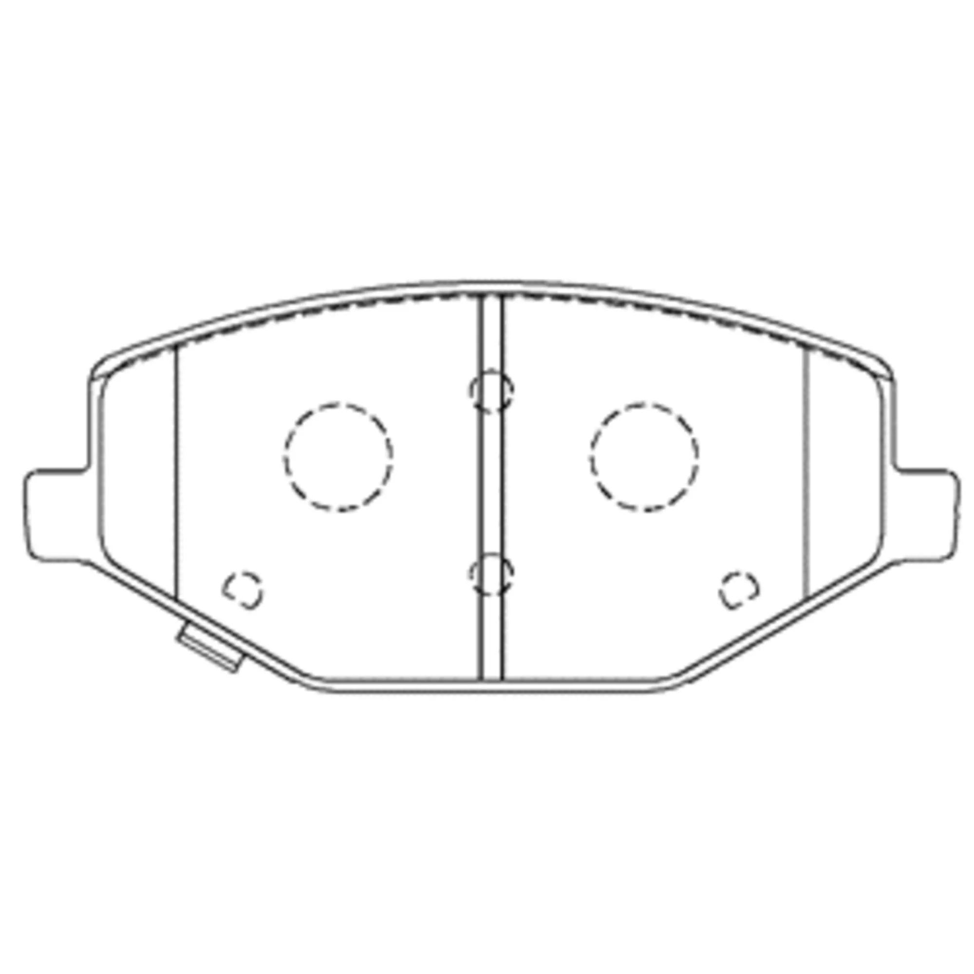 Колодки передние GEELY Binyue Pro 2020 -> / Coolray 2018 -> CTR GK1536