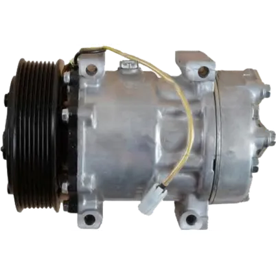 Компрессор кондиционера со шкивом 24V d136 8пазов VOLVO FM9(G1)/FM10 STELLOX 87-55005-SX