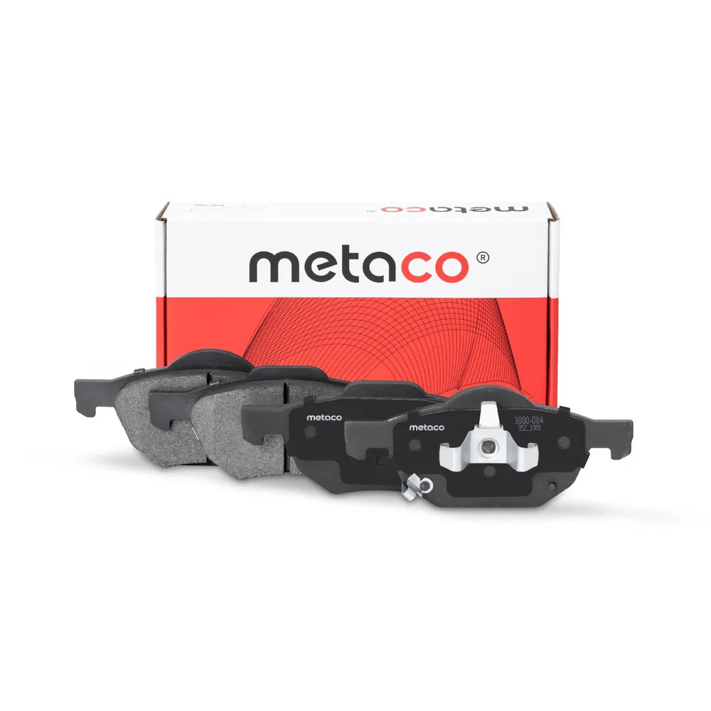 Колодки тормозные передние к-кт HONDA ACCORD 2003> Metaco 3000-084