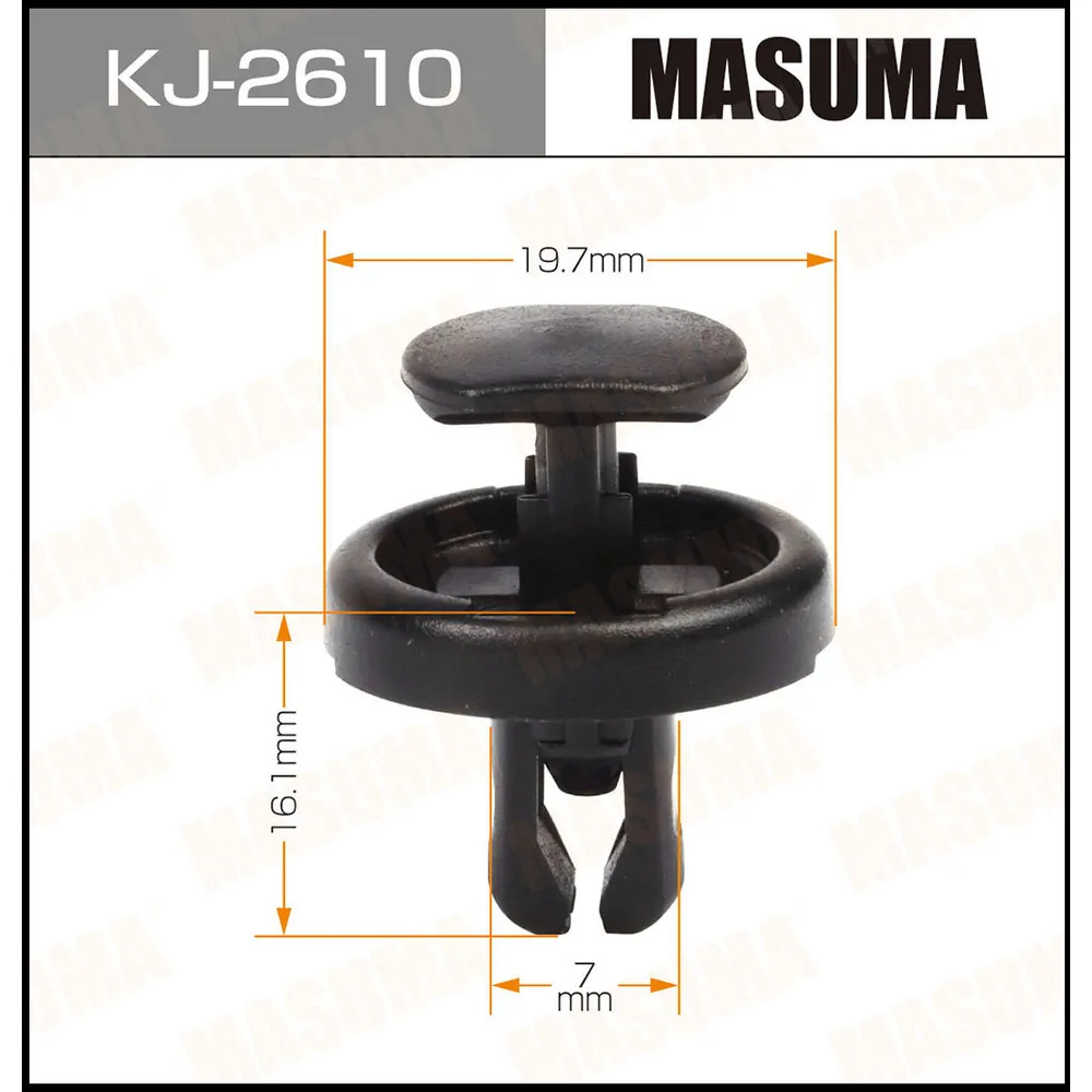 Клипса универс. MASUMA KJ2610