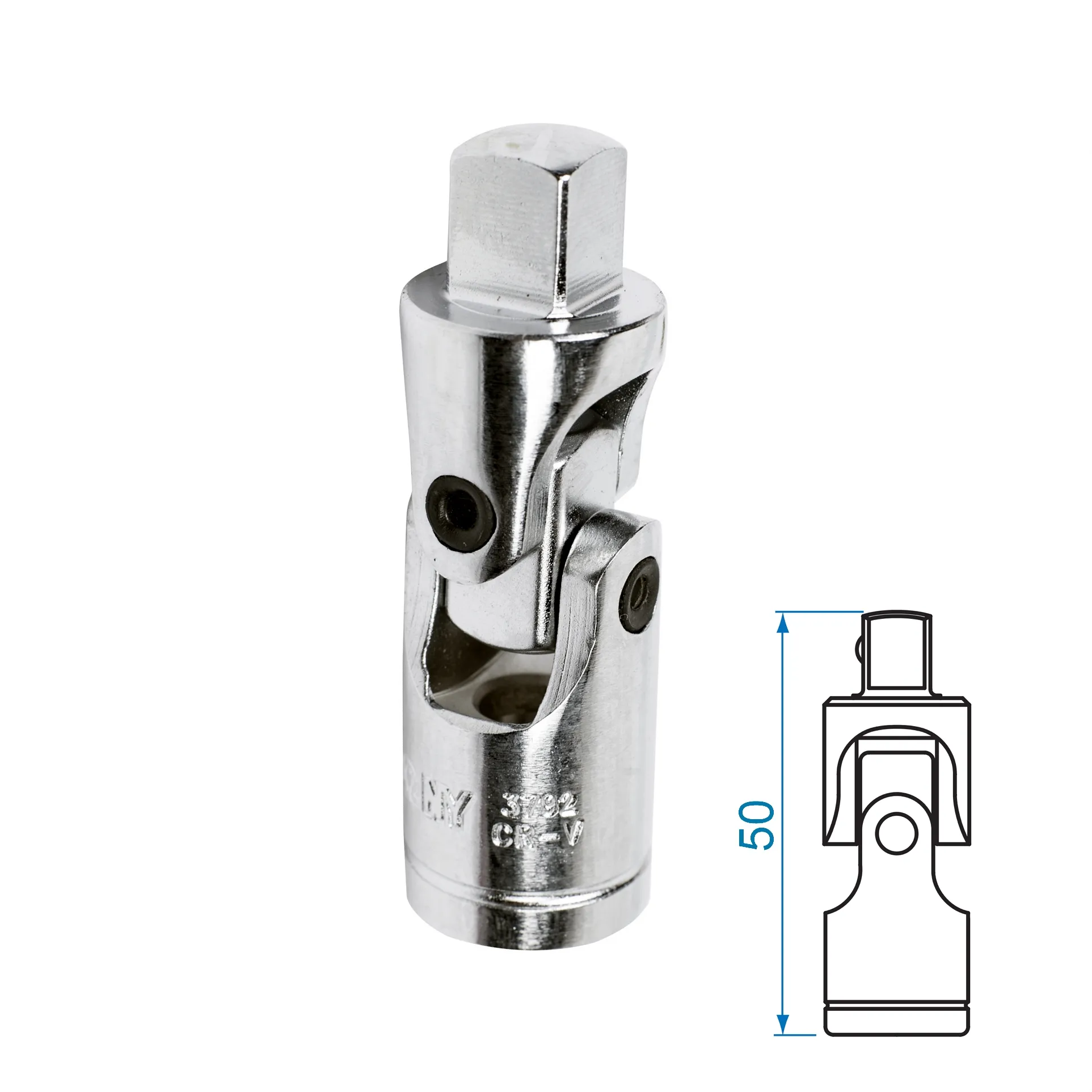 Кардан 3/8 KING TONY 3792