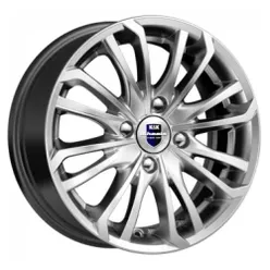 Диск литой R15 6J 4x108/65.1 ET25 КИК Рим Дарк платинум 72573