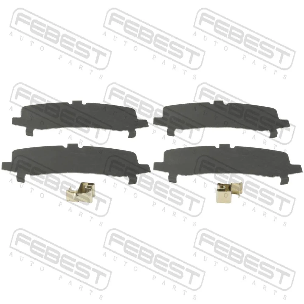 Монтажный комплект для дисковых колодок FEBEST 0103-GRJ150R