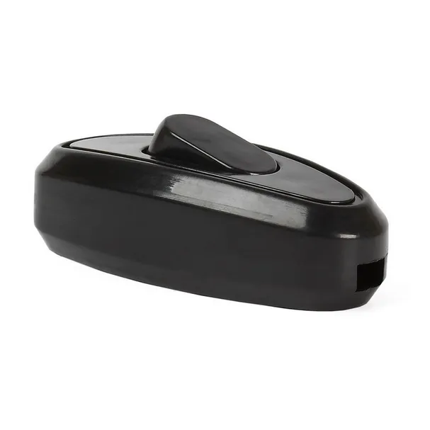 Выключатель, проходной черный 6а 250в SMARTBUY SBE-06-S04-B