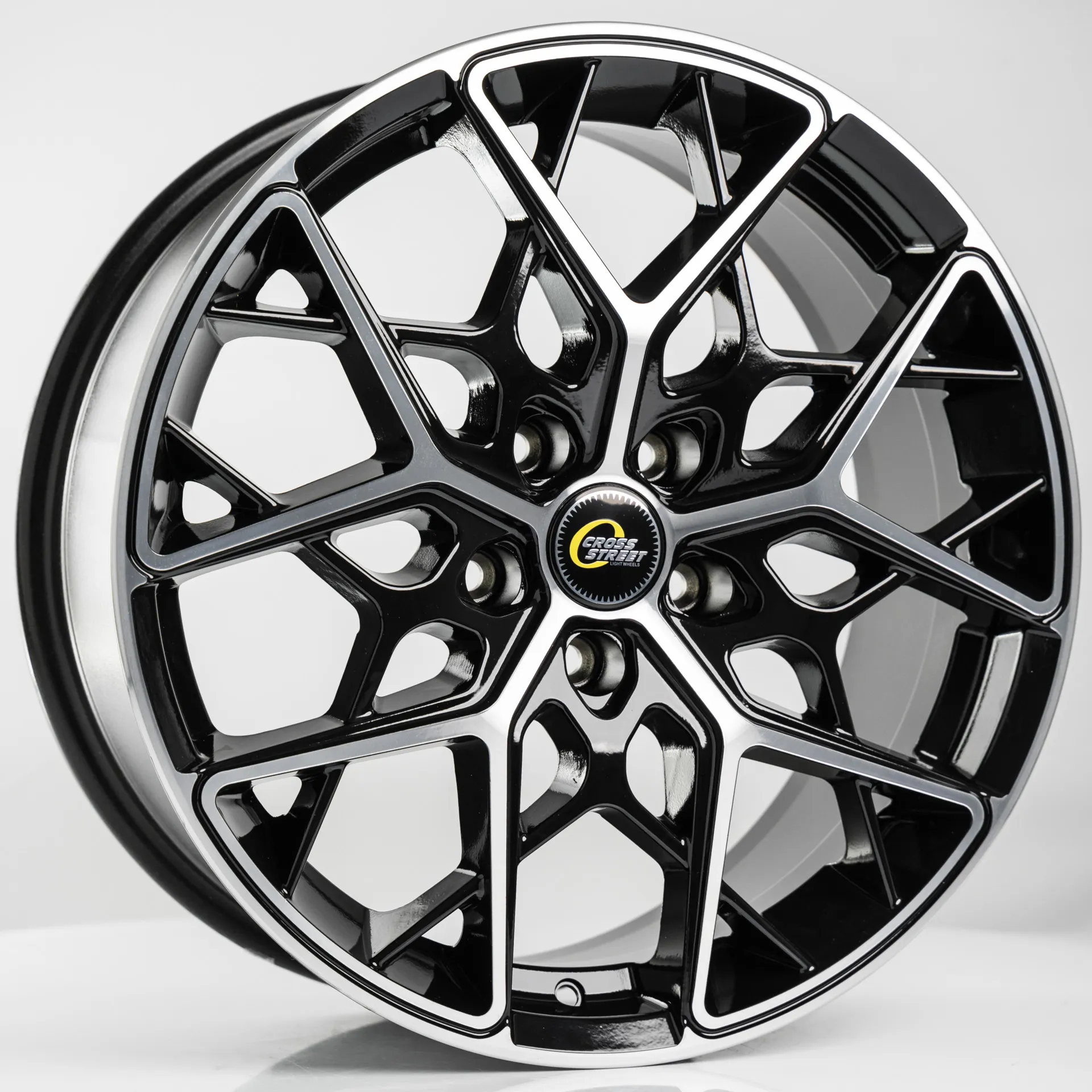 Диск литой R16 6.5J 5x114.3/66.1 ET40 CROSS STREET CR-20 BKF CR20-1665-6516-661-5x1143-40BD